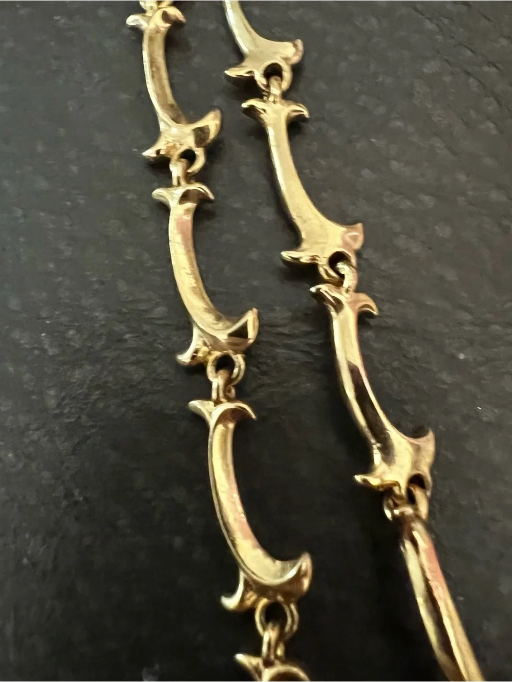 Avon Gold-Tone Accent with Faux Citrine Detail